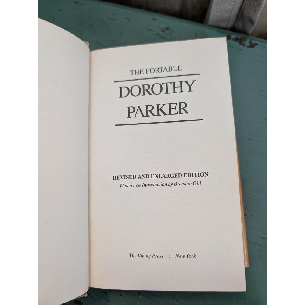 The Portable Dorothy Parker - Revised‎ and Enlarged - Viking Press 1973 - HC/DJ - Picture 10 of 16